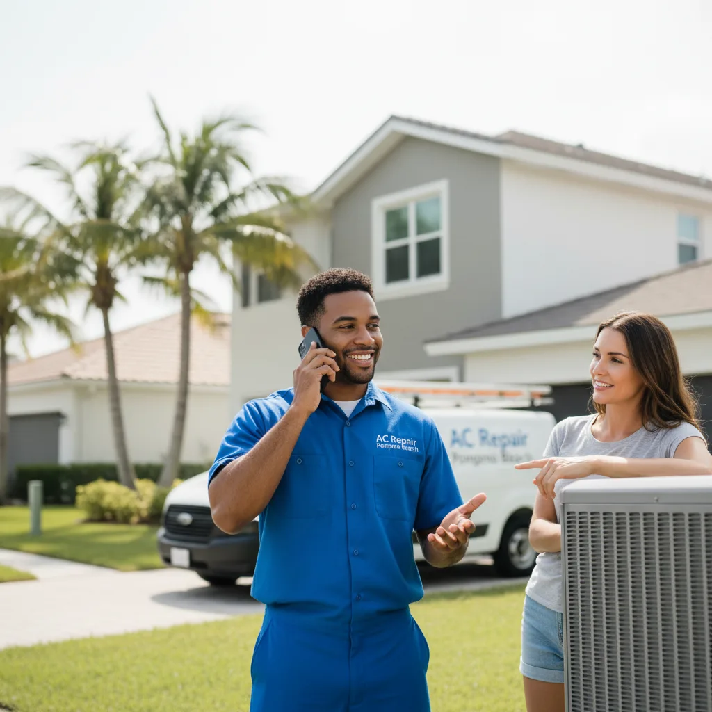 AC Repair Pompano Beach customer support in Pocola